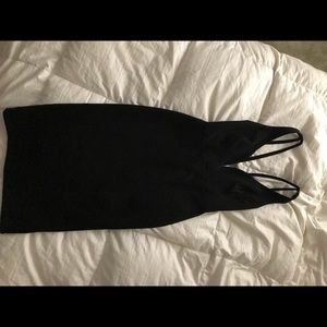 Lulus black bodycon dress
